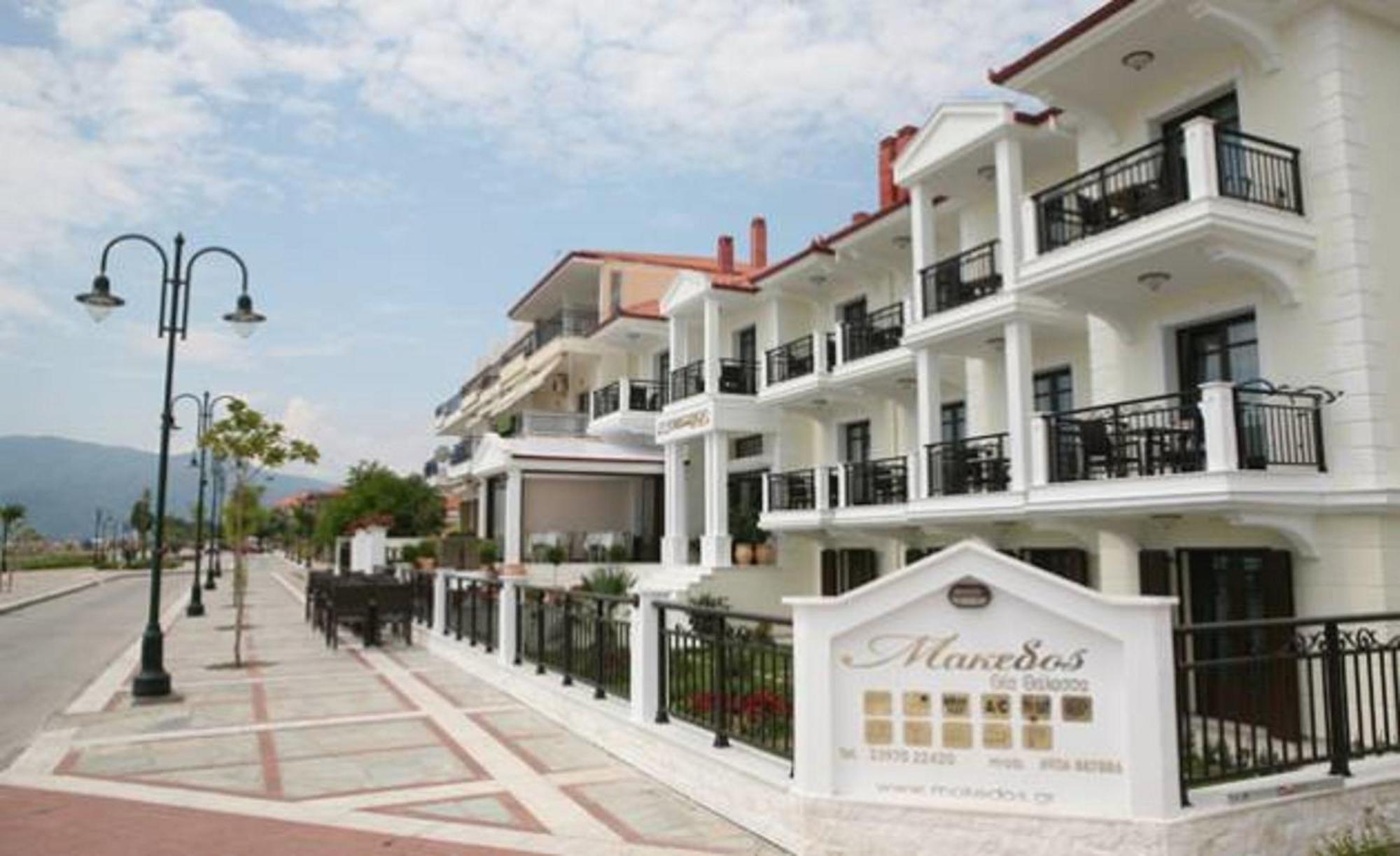 Makedos Sea View Apartment เนอาวรัสนา ภายนอก รูปภาพ